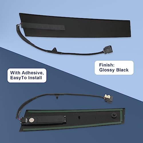 image for RALBDX B Pillar Molding Trim & Door Keyless Entry Pad Compatible with 