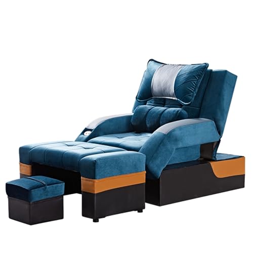 Electric Foot Bath Sofa for Manicure and Pedicure, Comfortable Massage Armchair for Spa and Salon, Perfect Pedicure Shop Sofa Bed