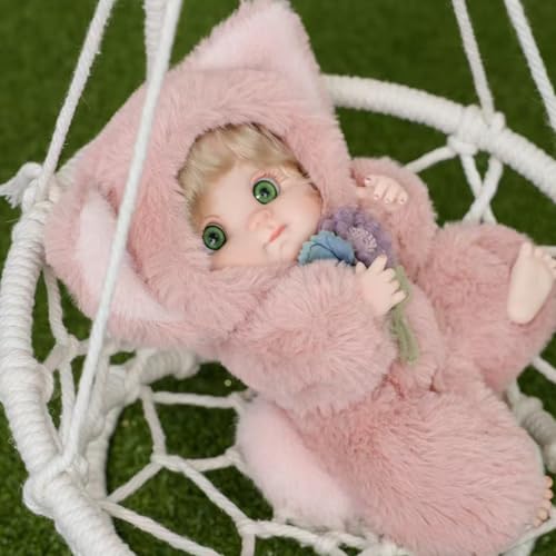 Muñeca Reborn de 10 pulgadas realista artesanal miniatura 7