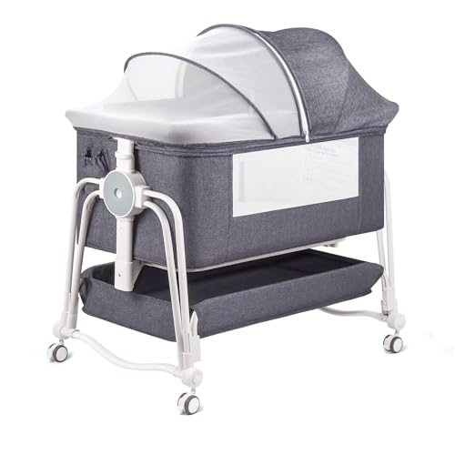 suihuooo 4 in 1 Beistellbett Baby am Bettrand Schlafcouch,...