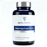 Meo Nutrition Moringa Capsules 800mg - Pure Horseradish Tree Leaf Superfood Supplement for Healthy Energy, Sleep & Joint Support - Made in USA, Vegan, Non-GMO - 60 Veggie Capsules