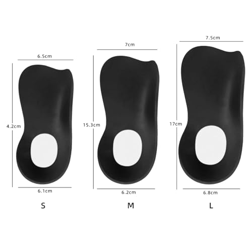 Plantillas ortopédicas soporte alto arco S color negro miniatura 7
