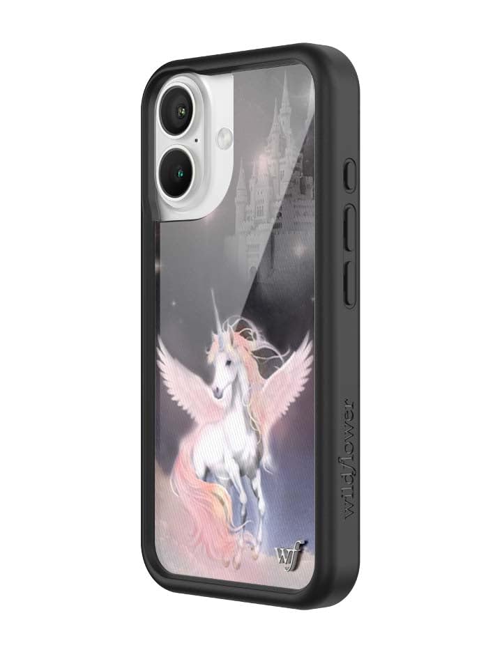 Image of Wildflower Cases - Compatible with iPhone 16 | Protective Black Bumper, 6.5ft Drop Test Certified, Women Owned Small Business | Mazzy Joya