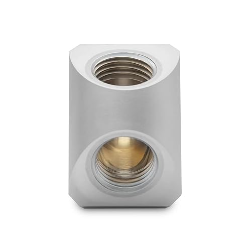 Miniatura 2 de EKWB EK-Quantum Torque Static 90 grados de ajuste, hembra a hembra, titanio satinado