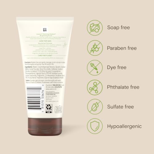 Aveeno Positively Radiant Skin Brightening Daily Face Wash Scrub, 5 oz - image 8