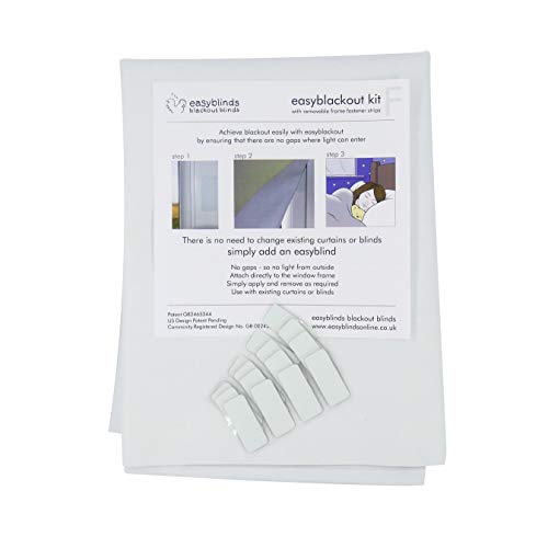 Easyblackout-Kit Fensterjalousien für komplette Verdunkelung Cover