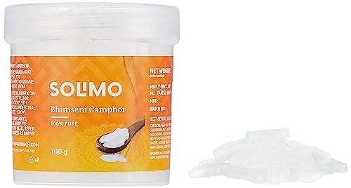See full amazon price history chart for Amazon Brand - Solimo - Bhimseni Camphor Jar 100 Grams | 100% natural camphor derived from pine trees | Insect repellent Amazon Brand - Solimo - Bhimseni Camphor Jar 100 Grams | 100% natural camphor derived from pine trees | Insect repellent (B0BX6RLCMS) Amazon Price History, Amazon Price Tracker