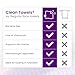 Clean Skin Club Healthy Aging Clean Towels® XL, Smooths Fine Lines Wrinkles & Texture in 6 weeks, Treated for Extra Softness, Disposable Face Towels, Anti Aging Makeup Remover Dry Wipe, 50 count