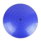 Balancekissen mit Noppenseite, Sitzkissen, aufpumpbar, Cando® Balance Disc, 60 cm Durchmesser, blau