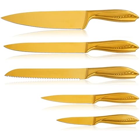 WELLSTAR 5-Piece Kitchen Knife Set Cover