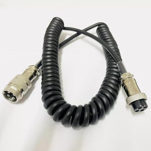 WUUISDNX CB Radio Mic Extension Cable Sturdy Reliable Insulating Glue Copper Wire Durable Performance With Reinforced After Stretching 150 Cm 59.06 Inch Lightweight - Image 6