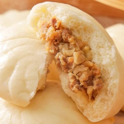 MEATPLUS 国産豚の美味しい肉まん(豚まん)8個セット[株式会社MEATPLUS]
