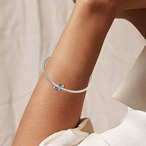 Forever Queen Number Charms 925 Sterling Silver Number 3 Charms Fit Charms Bracelet Necklace Meaningful Numbers Birthday Anniversary Women Men Girls Boys Gifts #TOP2
