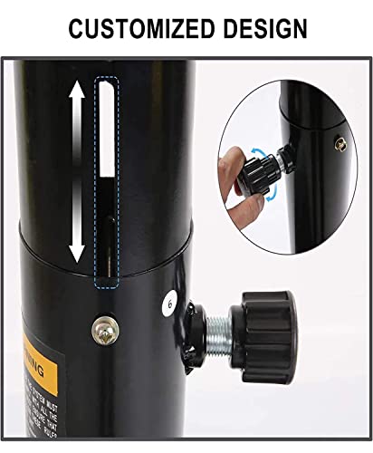 Vitalmeter Basketball Goal Hoop Portable Basketball System 44” Backboard 6.6-10Ft Adjustable Height Stand Hoops Breakaway Rim W/Wheels For Youth Adult Yard Indoor Outdoor Use #TOP2