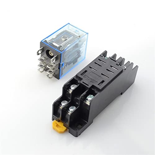 Relais 220VAC LY2NJ interrupteur LY2 10A avec socle de relais 8 broches - 5