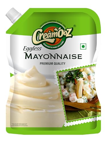 Creamooz Veg Mayonnaise 750gm (Pack of 1) | For Pizza, Pasta, Burgers, Sandwiches Dressing, Fried snacks, Tortilla Wrap & Rolls, Hot Dog, & Momos | Multipurpose Creamy Sauce (B0D3JBSGBJ) Amazon Price History, Amazon Price Tracker