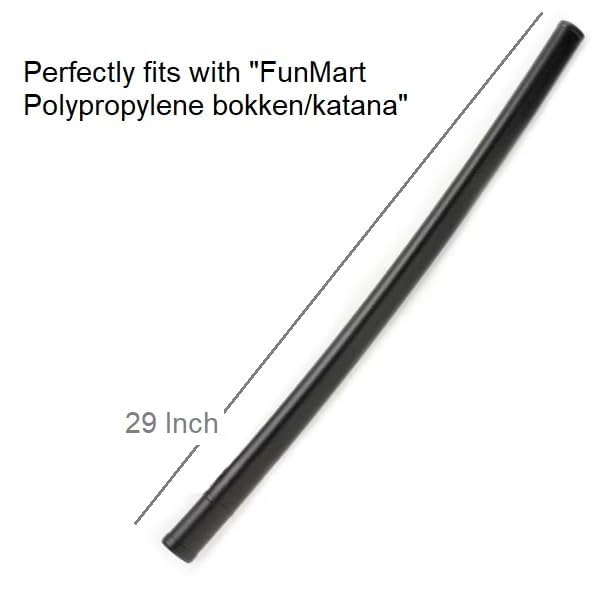Image of FunMart Martial Arts Bokken Sheath, Katana Scabbard for Practice & Training