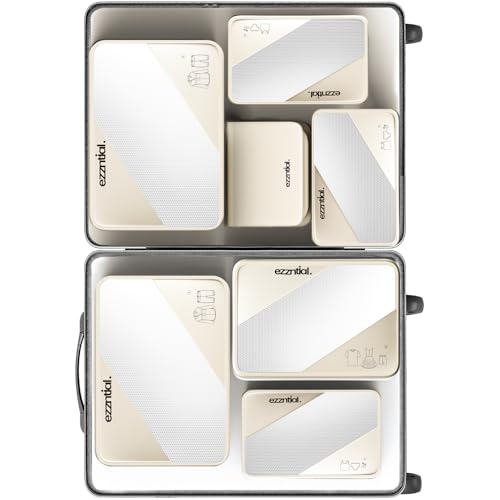 Travel Packing Cubes Set for 20-inch Suitcases
