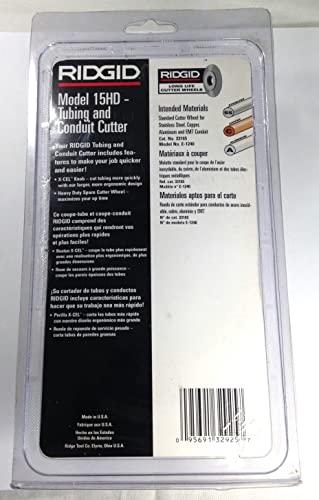 RIDGID 32925 Tagliatubi con avanzamento a vite con...