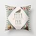 jingqi Case Peter Pan Throw Pillow Cover By Emilydovefor Your Home 45X45CM