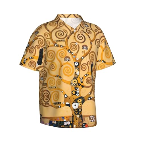 Chemise hawaïenne arbre de vie EdWal pour vos soirées plage et vacances d'été
