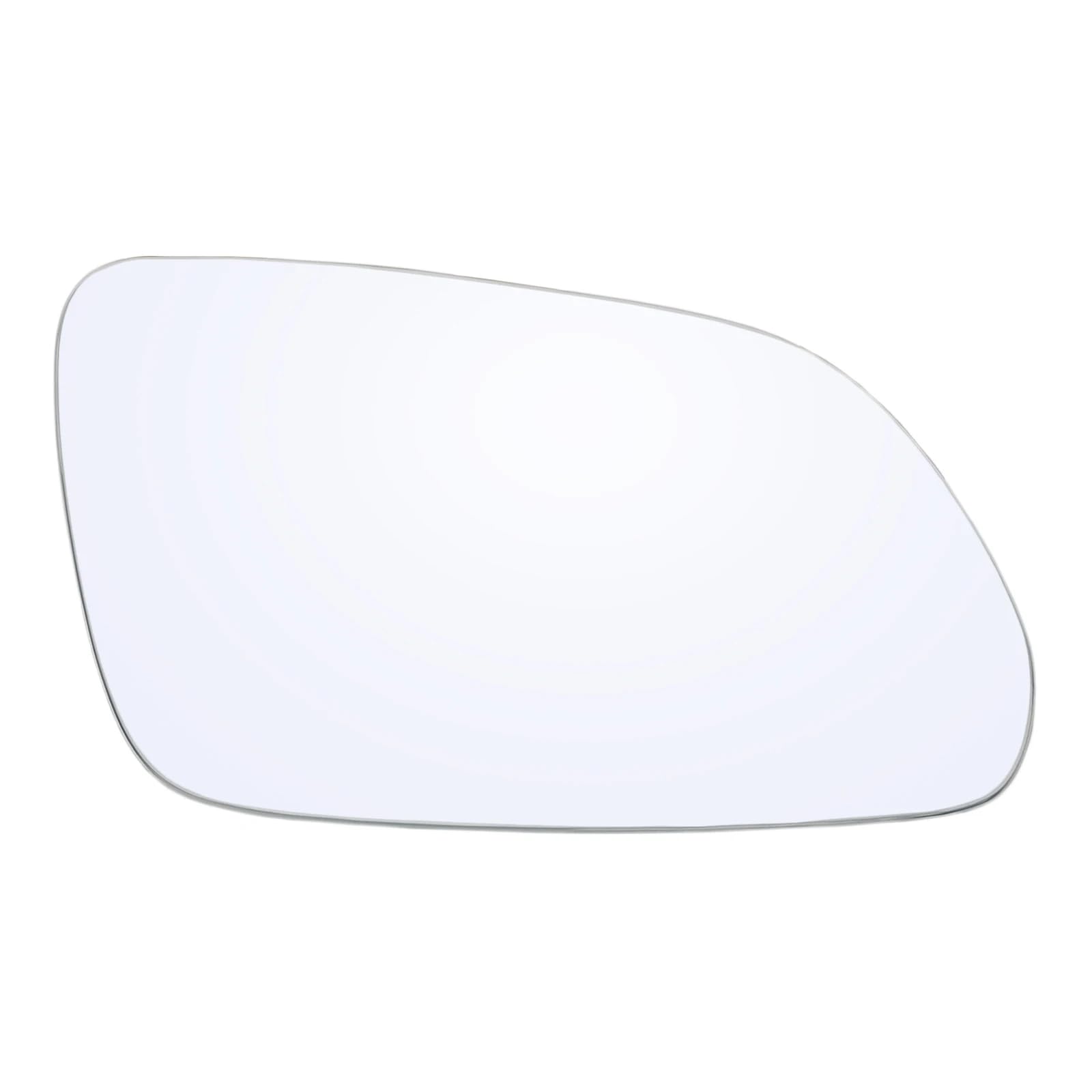 ELNas Cristal Espejo Retrovisor Calefactable para VW Polo Mk4 9N3 Facelift 2005-2009 | Vidrio Lateral Gran Angular | Antivaho y Antideslumbrante | Repuesto Retrovisor,Right