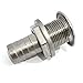 NRC&XRC Marine Grade Stainless Steel Barbed Short Straight 3/4