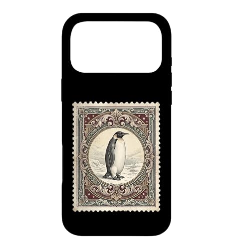 Vintage Penguin Antarctic Wildlife �X�}�z�P�[�X iPhone 17 Pro Max �p