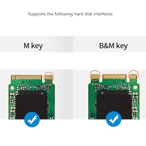 Boîtier M.2 NVMe USB 3.1 évite la surchauffe du stockage
