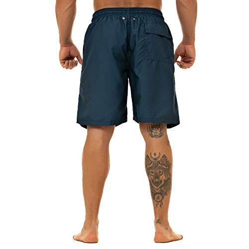 Image of KAILUA SURF Mens Swim Trunks Long, Quick Dry Mens Boardshorts, 9 Inches Inseam Mens Bathing Suits with Mesh Lining