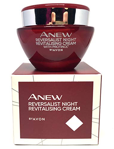 Crema de noche Avon Anew Reversalist 50ml para tu rutina de descanso facial con Protinol