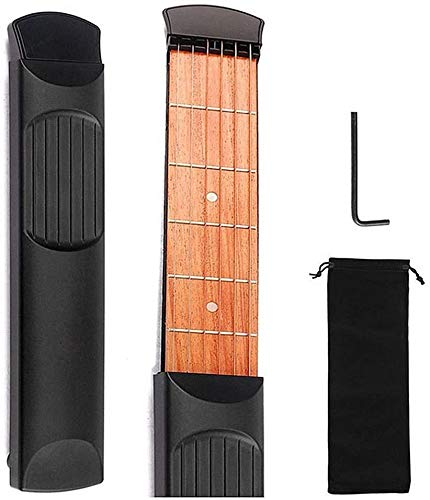 Portable Digital Guitar, Chord Trainer Pocket Chords Practice Tool Beginner met draaibare Chords Grafiek
