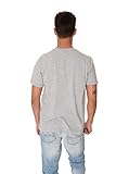  KITH T Shirt Manica Corta Uomo Grigio Melange