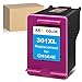 ATOPolyjet Remanufactured for HP 301 XL 301XL Cartucho de Tinta 1 Pack para Deskjet 1000 2050 2510 2540 3000 3050 Envy 5530 4500 4507 5532 4502 5534 4504 Officejet 2620 2622 4630 4632 (1 Tri-Colour)