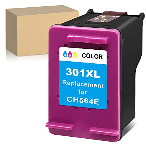 ATOPolyjet Remanufactured for HP 301 XL 301XL Cartucho de Tinta 1 Pack para Deskjet 1000 2050 2510 2540 3000 3050 Envy 5530 4500 4507 5532 4502 5534 4504 Officejet 2620 2622 4630 4632 (1 Tri-Colour)