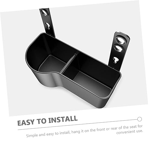 Portavasos para asiento de auto con gancho negro miniatura 7
