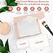HOMEXCEL All-Purpose Lint-Free Esthetic Makeup Wipes 400 Count-Premium Eye Makeup Remover Pads-Hypoallergenic Face Pads for DIY Toner Mask, Eye Make up or Nail Polish Removal
