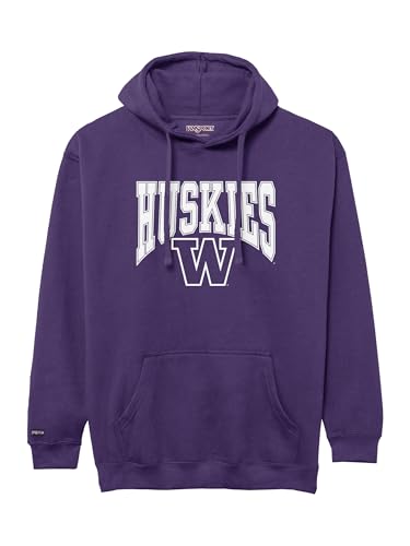 Image of JanSport NCAA Officially Licensed Rival Hoodie, Long Sleeve Unisex Sweatshirt, Cotton-Polyester Blend, Double-Layered Hood