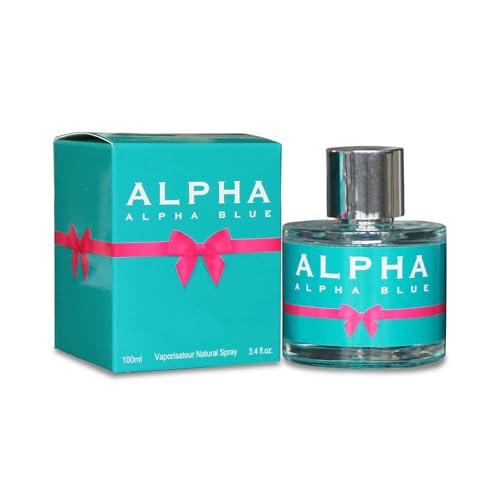 AFLUXE Alpha Blue Perfume for Women,Captivating Scent for Confident Elegance Women's Fragrance,3.4 Fluid Ounce Eau de Parfum Daily Used
