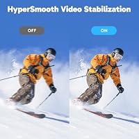 AKASO Action Cam 4K30FPS 20MP mit 60cm Stativ Selfie Stick und Tasche WiFi 40M Unterwasserkamera Wasserdicht Ultra HD Touchscreen Einstellbar Weitwinkel EIS Actioncam mit 2.4G Fernbedienung – Ansicht 7