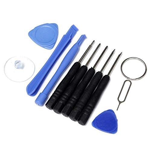Telefone 11 In 1 Handy-Öffnungs-Hebel-Handy-Reparatur-Werkzeug-Set Schraubenzieher for Telefon Zubehör Bundles (Color : 11 Pcs 2)