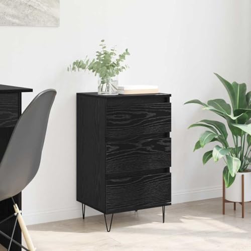 Aparador con cajones de madera resistente y hierro para comedor 2