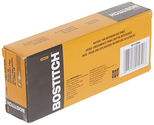 Bostitch Brad Nails, 18 Ga, 2-Inch, 2000-Pack (Bt1350B) , Brown #TOP4
