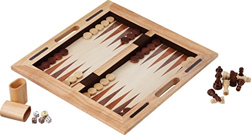 Mainstreet Classics Dutchman 3-In-1 Combo Folding Board Game Set #TOP1