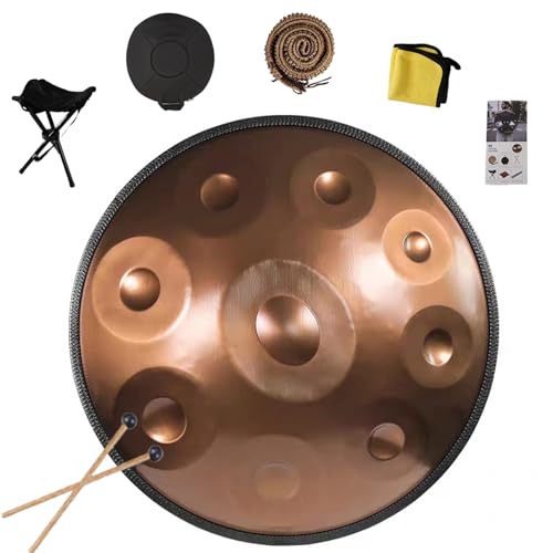 22�C���`�X�`�[���n���h�p���h�����y��A�v���̃p�t�H�[�}���X�̂��߂�D�}�C�i�[�N���h�n���h�p���h�����A��l�̂��߂�440Hz�n���h�h�����A�n�[���j�b�N�p�[�J�b�V�����y��(Gold,9 Notes (432Hz))