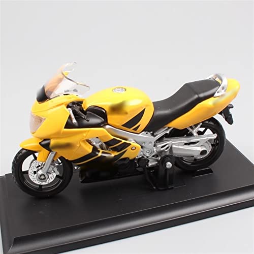Moto jouet miniature CBR 600F4 Ouragan échelle 1/18 en métal moulé pour collection