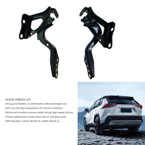 Support de capot 53410 0R140 en métal renforcé résistant aux intempéries extrêmes - 4