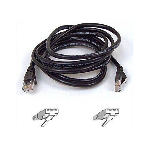 Belkin F3U153Bt3M Cat-5E Patch Cable (Black, 7 Feet) #TOP2