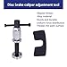 FSLPQP Automotive Brake Caliper Piston Rewind Kits Car Brake Piston Wind Back Tool, Right Handle Set Vehicle Compression Tool for Disk Pad Universal for RV SUV Truck