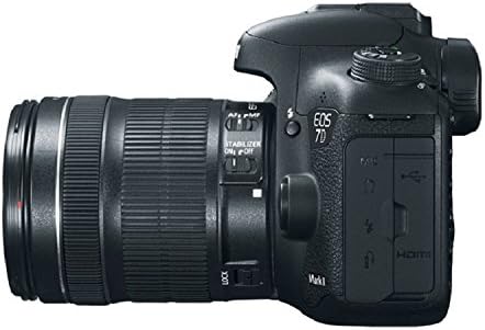 Canon EOS 7D Mark II Full Frame Digital SLR Camera Body Wi-Fi Adapter Kit Black